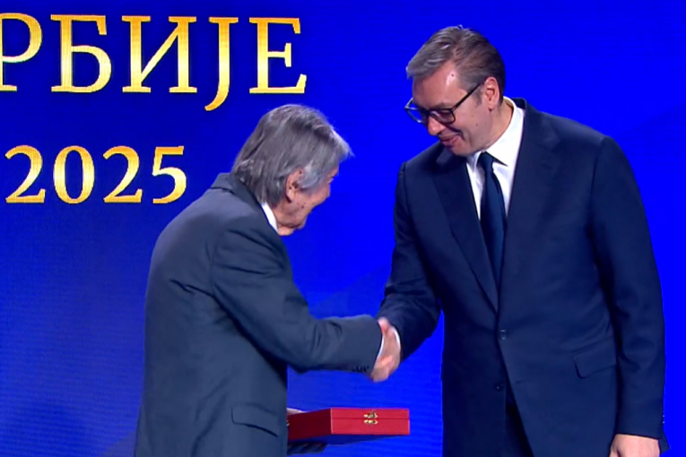 Dodela odlikovanja u Palati Srbija