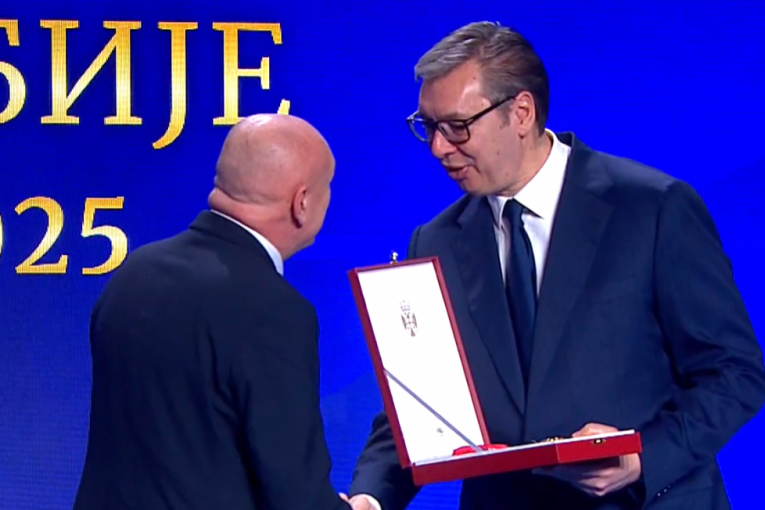 Dodela odlikovanja u Palati Srbija