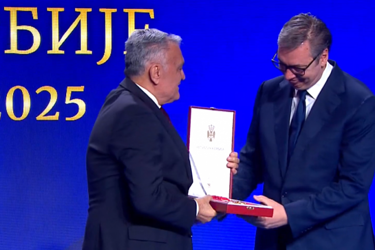 Dodela odlikovanja u Palati Srbija