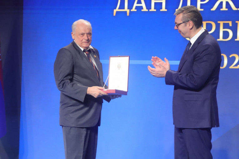 Dodela odlikovanja u Palati Srbija