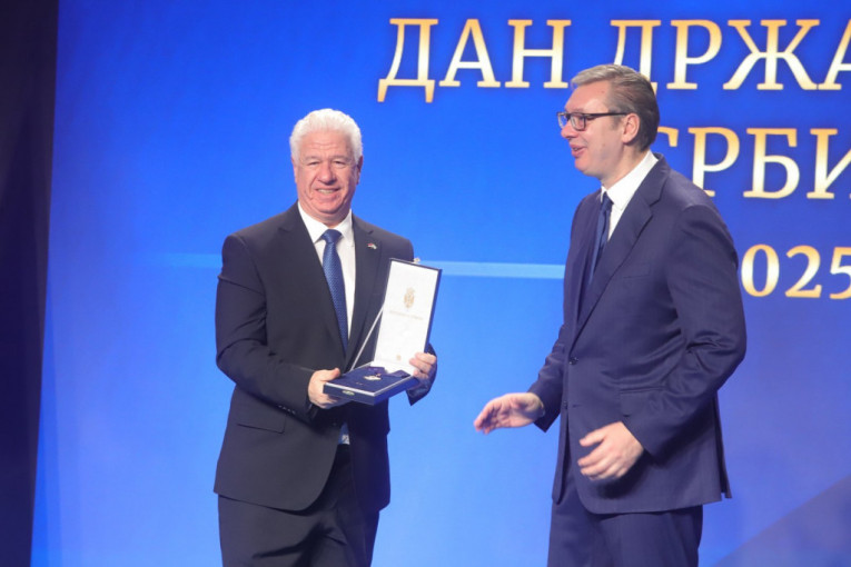 Dodela odlikovanja u Palati Srbija