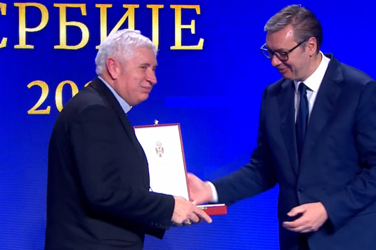 Dodela odlikovanja u Palati Srbija