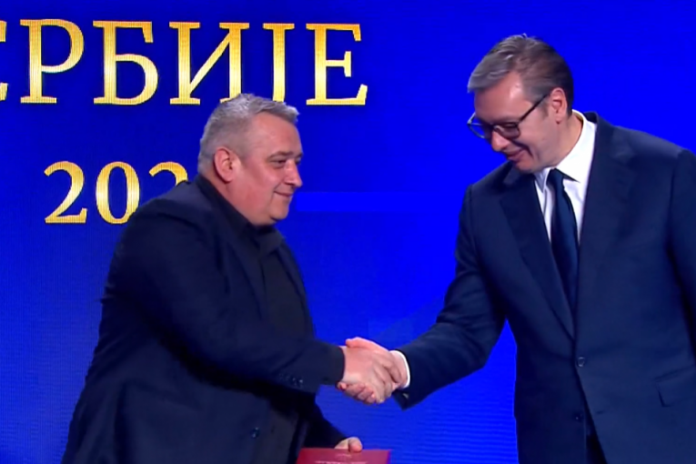 Dodela odlikovanja u Palati Srbija