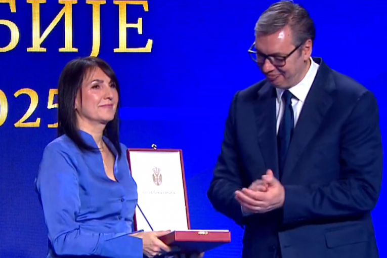 Dodela odlikovanja u Palati Srbija