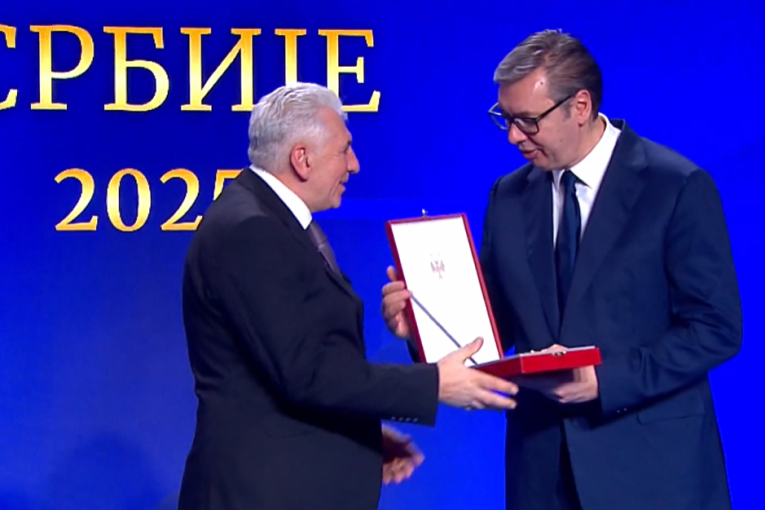 Dodela odlikovanja u Palati Srbija