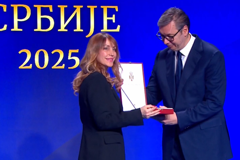 Dodela odlikovanja u Palati Srbija