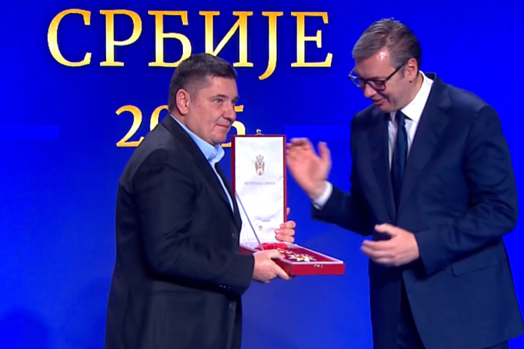 Dodela odlikovanja u Palati Srbija