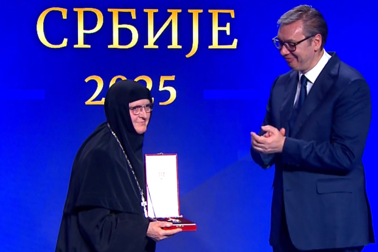 Dodela odlikovanja u Palati Srbija