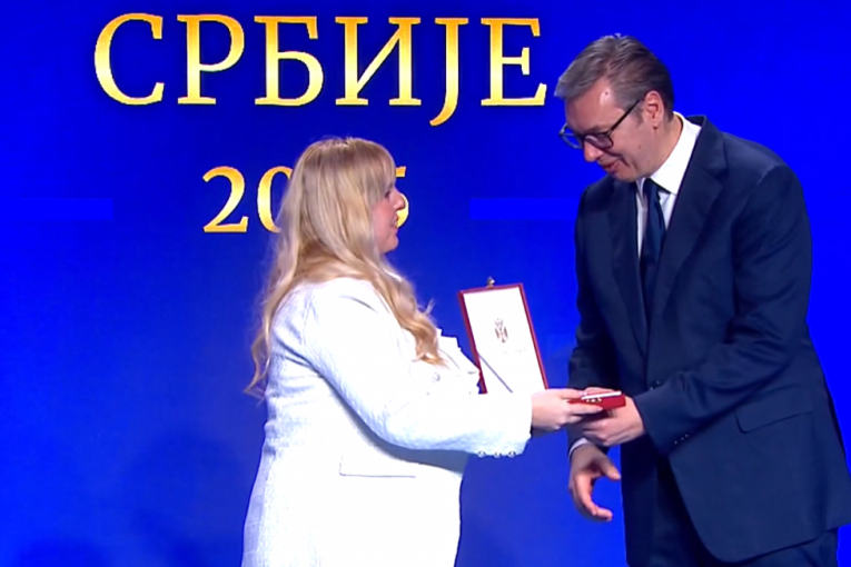 Dodela odlikovanja u Palati Srbija