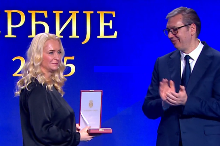 Dodela odlikovanja u Palati Srbija