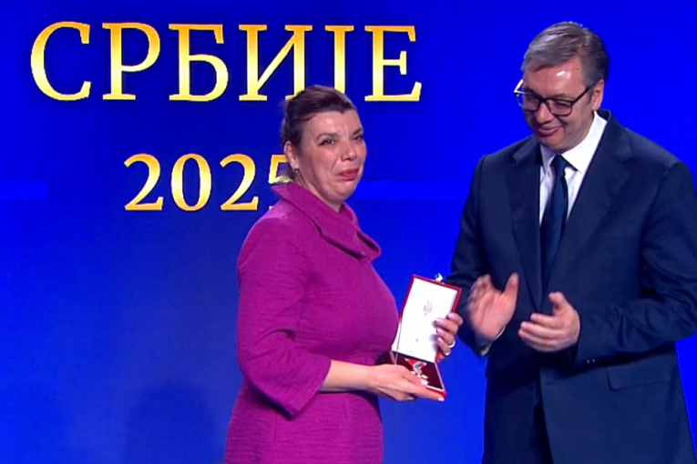 Dodela odlikovanja u Palati Srbija