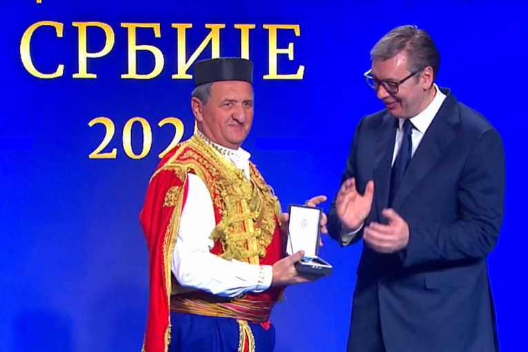 Dodela odlikovanja u Palati Srbija