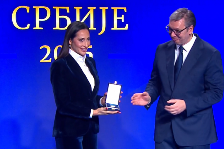 Dodela odlikovanja u Palati Srbija