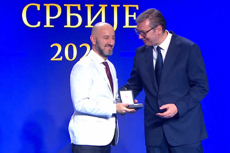 Dodela odlikovanja u Palati Srbija