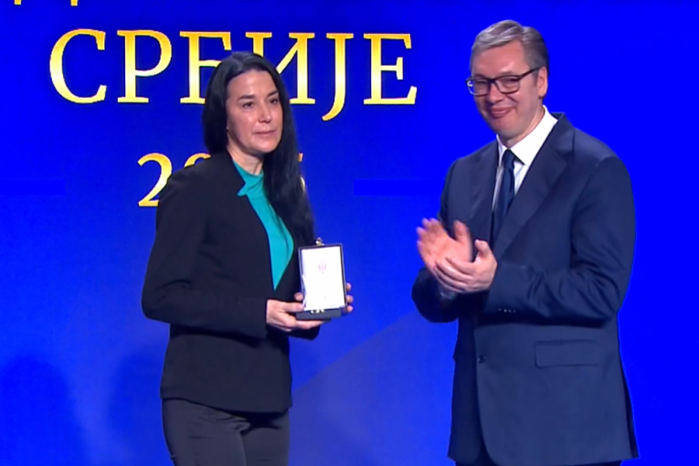 Dodela odlikovanja u Palati Srbija