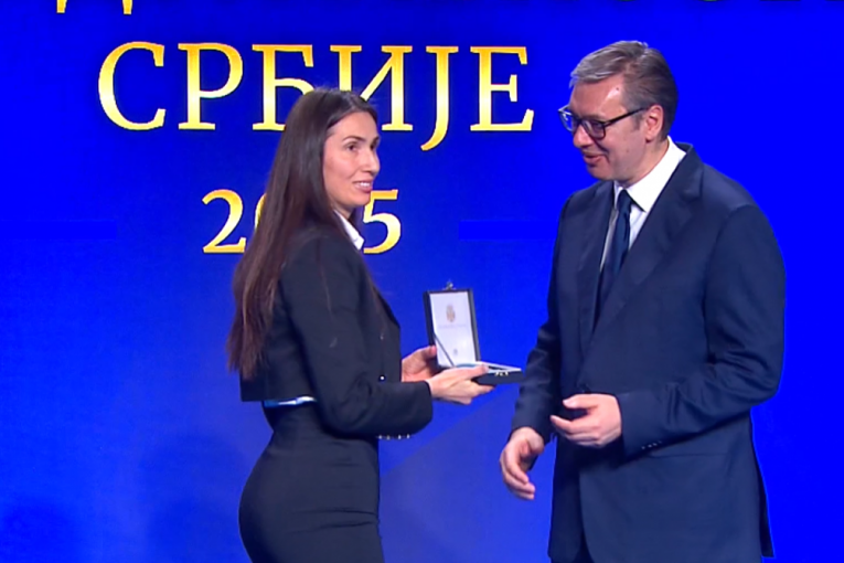 Dodela odlikovanja u Palati Srbija