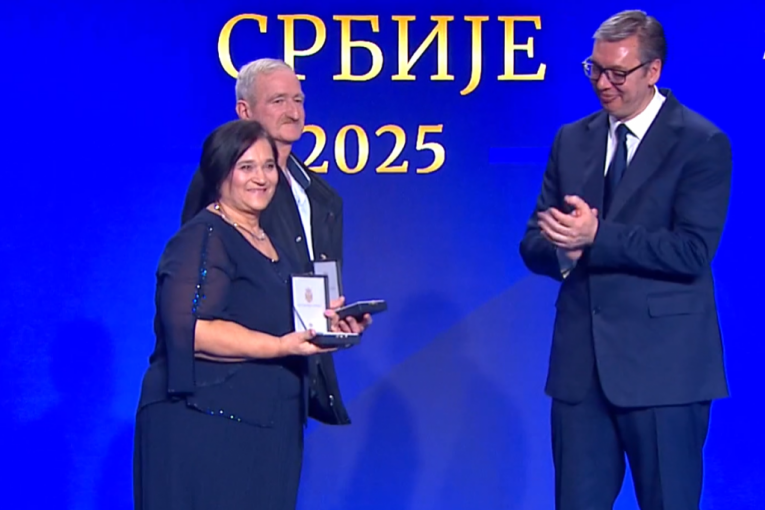 Dodela odlikovanja u Palati Srbija