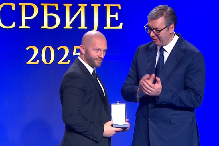 Dodela odlikovanja u Palati Srbija