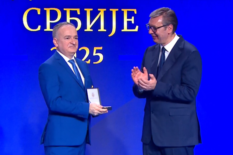 Dodela odlikovanja u Palati Srbija