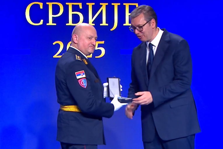 Dodela odlikovanja u Palati Srbija