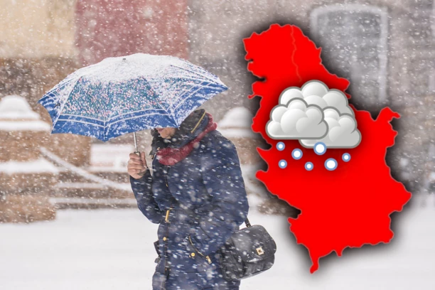 OVO SU NAJHLADNIJI GRADOVI DANAS U SRBIJI! Temperatura pala na nulu, najviša SAMO 10 STEPENI!