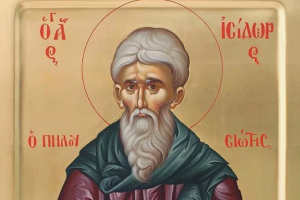 ON JE BIO NAJOBRAZOVANIJI ČOVEK SVOGA DOBA: Sutra slavimo Prepodobnog Isidora Pelusiota