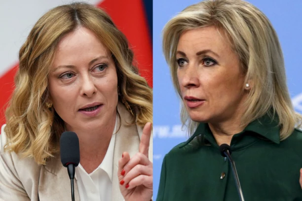 MELONI I ZAHAROVA U KLINČU: Zbog reči italijanskog predsednika sevaju varnice na relaciji Rim - Moskva