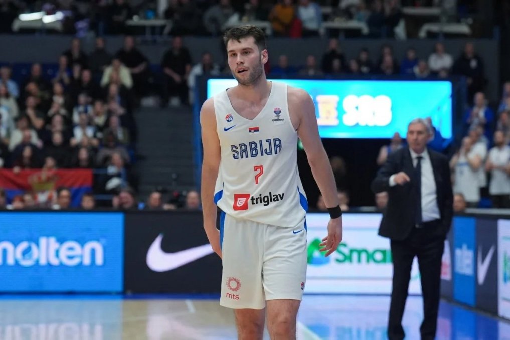 Mario Nakić u dresu Srbije