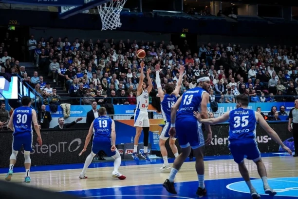 ŠTETA! SRBIJA PORAŽENA OD LITVANIJE NA EP: Orlići se borili, ali nije bilo dobro...