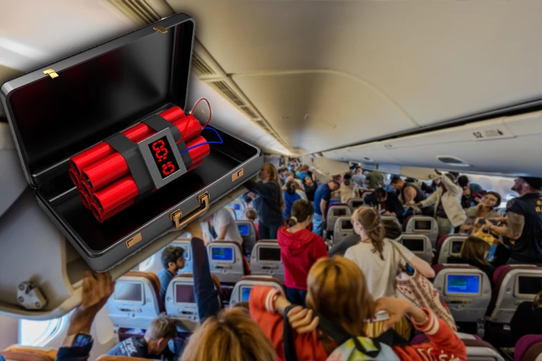 HAOS U AVIONU! Piloti i stjuardese dobili pretnju bombom! Usledila je neverovatno riskantna reakcija, putnici se ODUZELI OD STRAHA