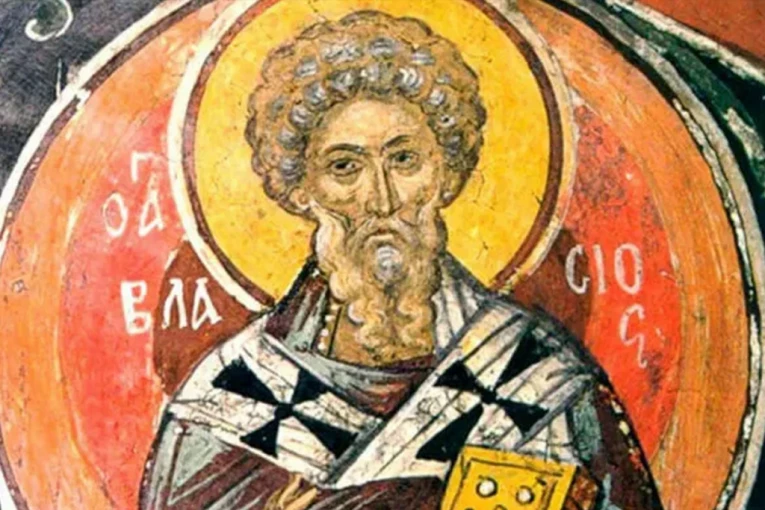 SVOJOM NEPOKOLEBLJIVOŠĆU U MUKAMA MNOGE JE PREOBRATIO U HRIŠĆANSTVO! Sutra slavimo sveštenomučenika Vlasija!