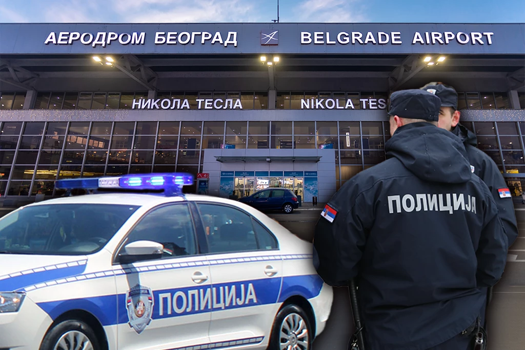BEZ PROBLEMA IH STAVIO U RUČNI PRTLJAG! Pogledajte šta je policija na beogradskom aerodromu našla kod jednog putnika! (FOTO)