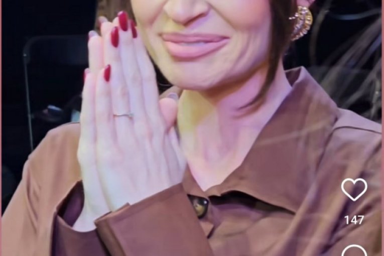 Katarina Živković zaplakala na snimku