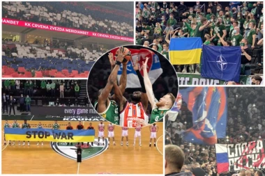 LICEMERI UDARILI NA ZVEZDU MERIDIJANBET I SRBE: Litvanci zaboravili šta su oni radili u Kaunasu (FOTO)