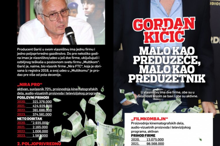 Producent okreće na stotine miliona / Malo kao preduzeće, malo kao preduzetnik