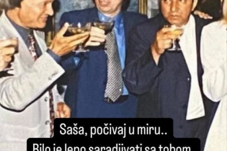 Potresne poruke poznatih upućene Saši Popoviću