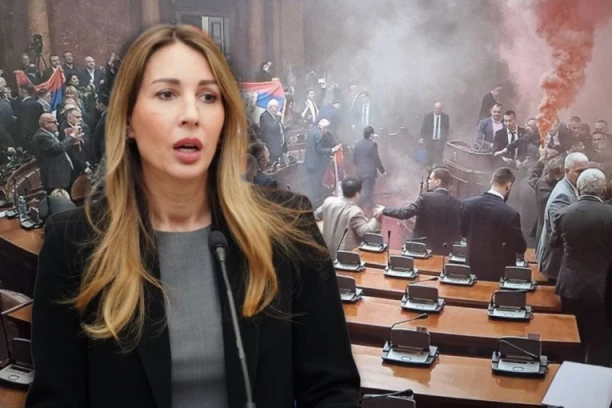 OPOZICIJA NE DOZVOLJAVA DA SE ISPUNE STUDENTSKI ZAHTEVI! Ministarka Đedović Handanović prokomentarisala ludilo u Skupštini (VIDEO)