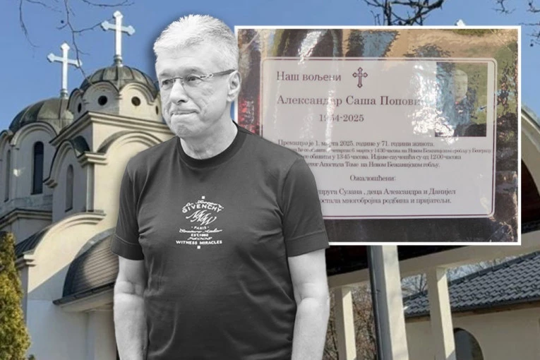 "BIO JE DEO MOG ŽIVOTA, DEO ŽIVOTA MOJE DECE..": SRCEPARAJUĆE oglašavanje mezimice Saše Popovića LEDI KRV U ŽILAMA!