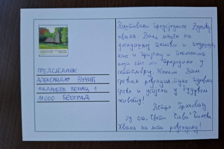 Rođendanske čestitke predsedniku Vučiću