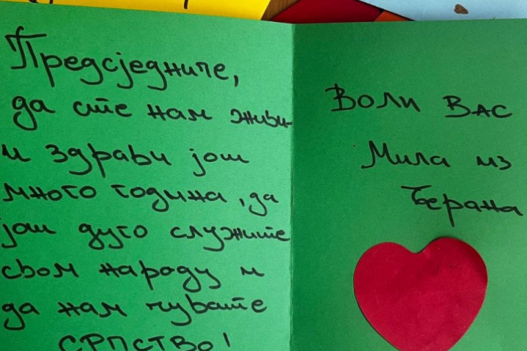 Rođendanske čestitke predsedniku Vučiću