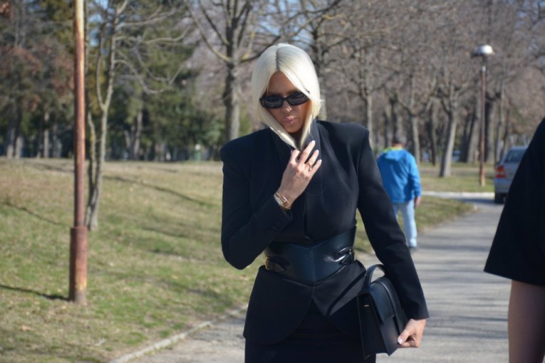 Karleuša na sahrani Saše Popovića