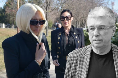 JAVNOST BRUJI O ŠOK-SCENAMA! Ceca na Popovićevu SAHRANU stigla s Karleušinom bivšom prijateljicom, a ona SVE GLEDALA!