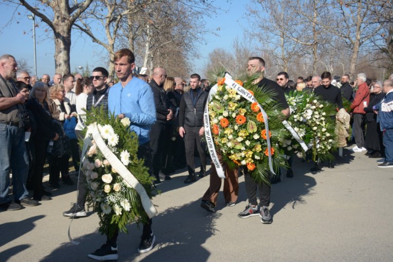 Sahrana Saše Popovića