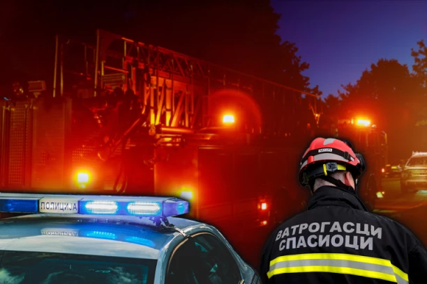 OGROMAN POŽAR U MALOM MOKROM LUGU! Gori kuća tik do benzinske pumpe! Vatra guta sve pred sobom! (VIDEO)