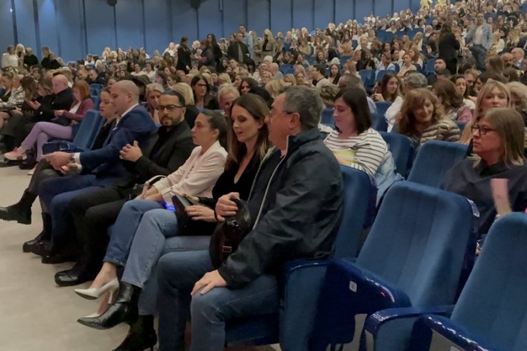 Voja Nedeljković i njegova supruga na koncertu Marije Šerifović