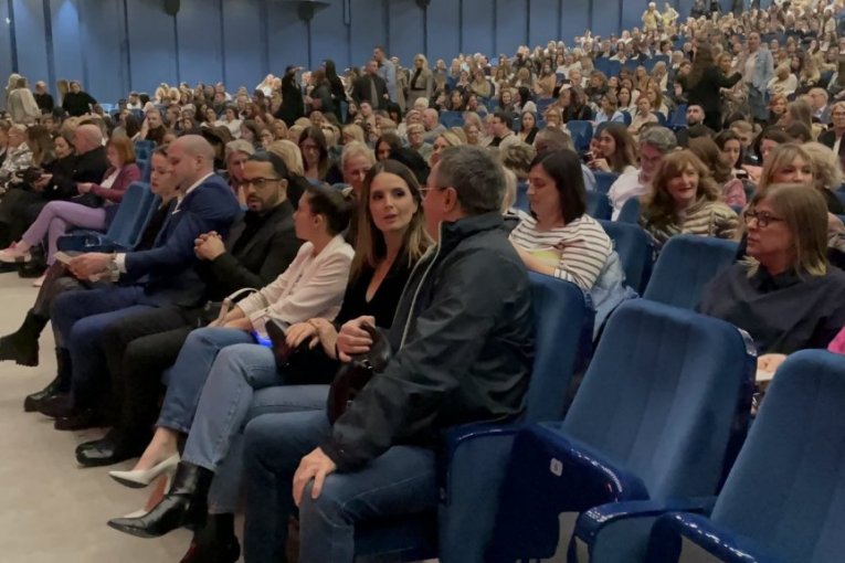Voja Nedeljković i njegova supruga na koncertu Marije Šerifović