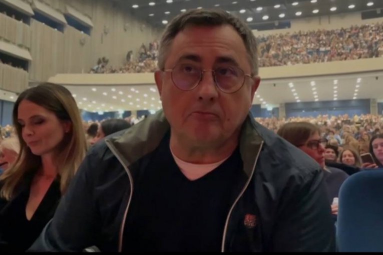 Voja Nedeljković na koncertu Marije Šerifović