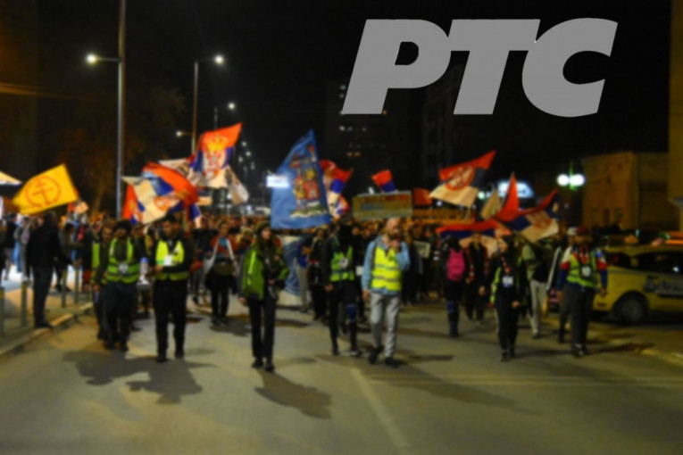 NOVI NAPAD BLOKADERA NA RTS! Haos i ispred RTV-a u Novom Sadu!