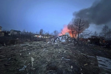 SABOTAŽA ILI DRON? Građani iz RUSKOG komšiluka noćas poskočili iz kreveta, eksplozija uplašila sve!