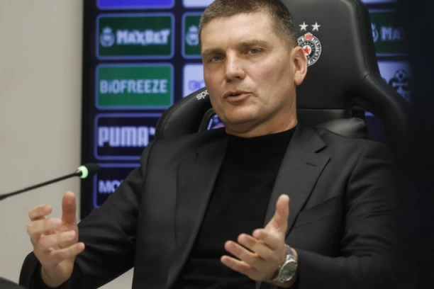 NE RAZMIŠLJAM O TOME JER NE ZNAM: Trener Partizana surovo iskren pred TSC